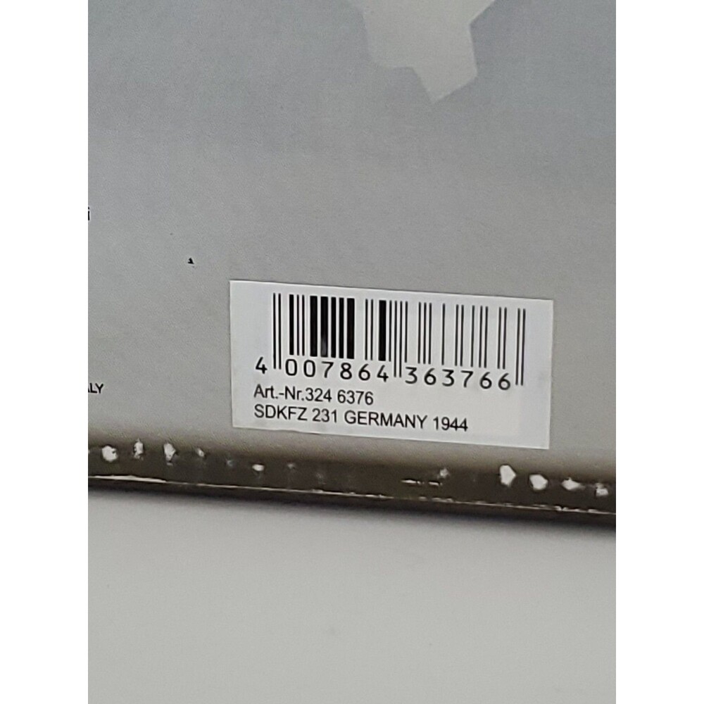 Schuco Military Series 1:43 Minaturmodelle SDKFZ 231-Germany-1944 (NIB) Collect - Picture 12 of 13